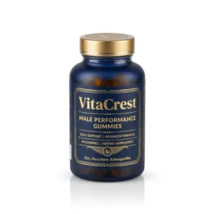 VitaCrest Male Performance Gummies™ bottle